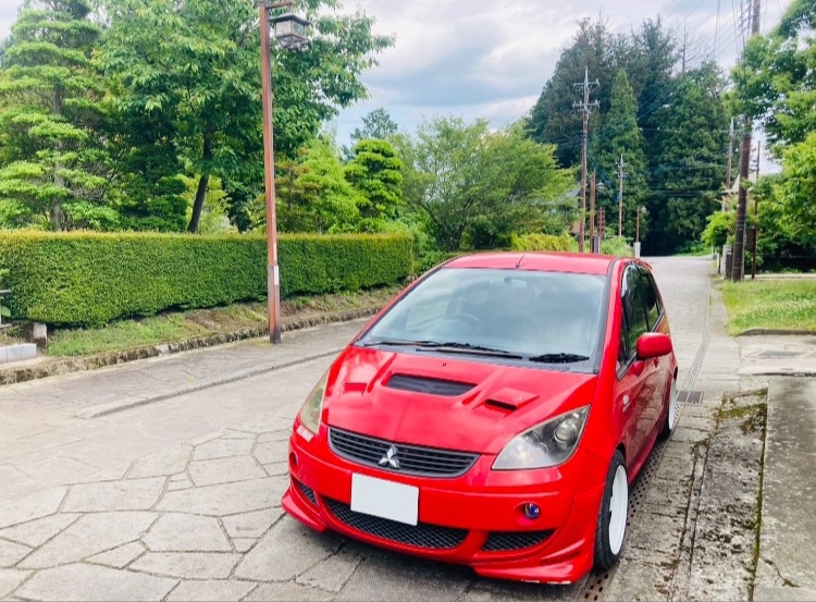 コルトラリーアートバージョンRのいつもイイね👍✨️&コメント💬´-&フォロー+👤ありがとうございます💕・息子が乗り回し🚗💨・いいろ・いいロケーション(∩´∀`∩)💕・愛機にゾッコン♥️に関するカスタム事例の投稿画像1枚目