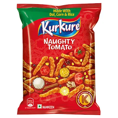 Kurkure Namkeen - Naughty Tomatoes - 47 g