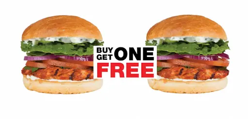 Chicken Burger Buy 1 Get 1