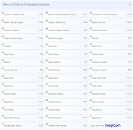 Chennai Thalappakattu Biryani menu 4