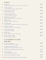 A2 - The Park menu 3