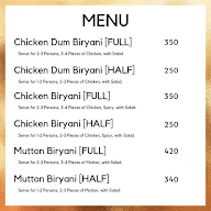 Zeenat Biryani House menu 4