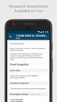 T. Rowe Price Personal® App Screenshot