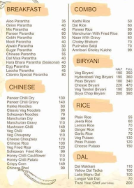 Cilantro Family Restaurant And Cafe menu 2