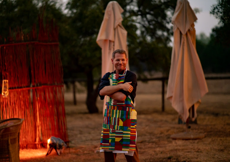 South African Michelin-starred chef Jan Hendrik van der Westhuizen.