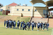 Players training at the Kaizer Chiefs Village in Naturena.