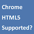 HTML5 Supported for Chrome?1.5.13