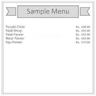 Punjabis' Chaska menu 1