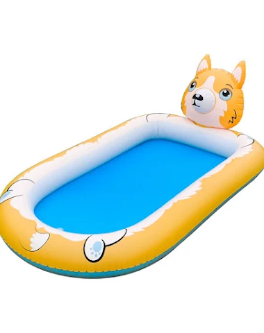 Tapis de jets d'eau gonflable pour - 1