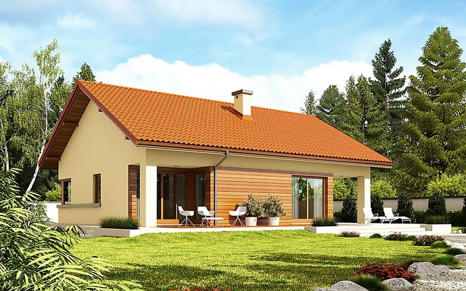 Wizualizacja 1 domu Tori III G1 ECONOMIC wersja B