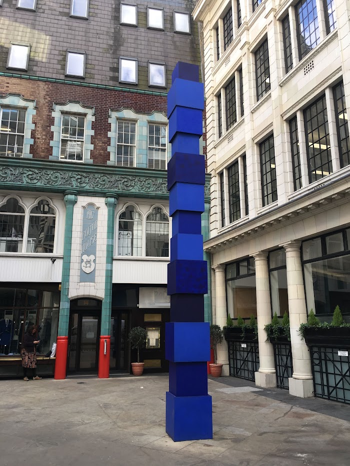 Jürgen Partenheimer, Axis Mundi (1997/2014), London, Sculpture in the City, 2016