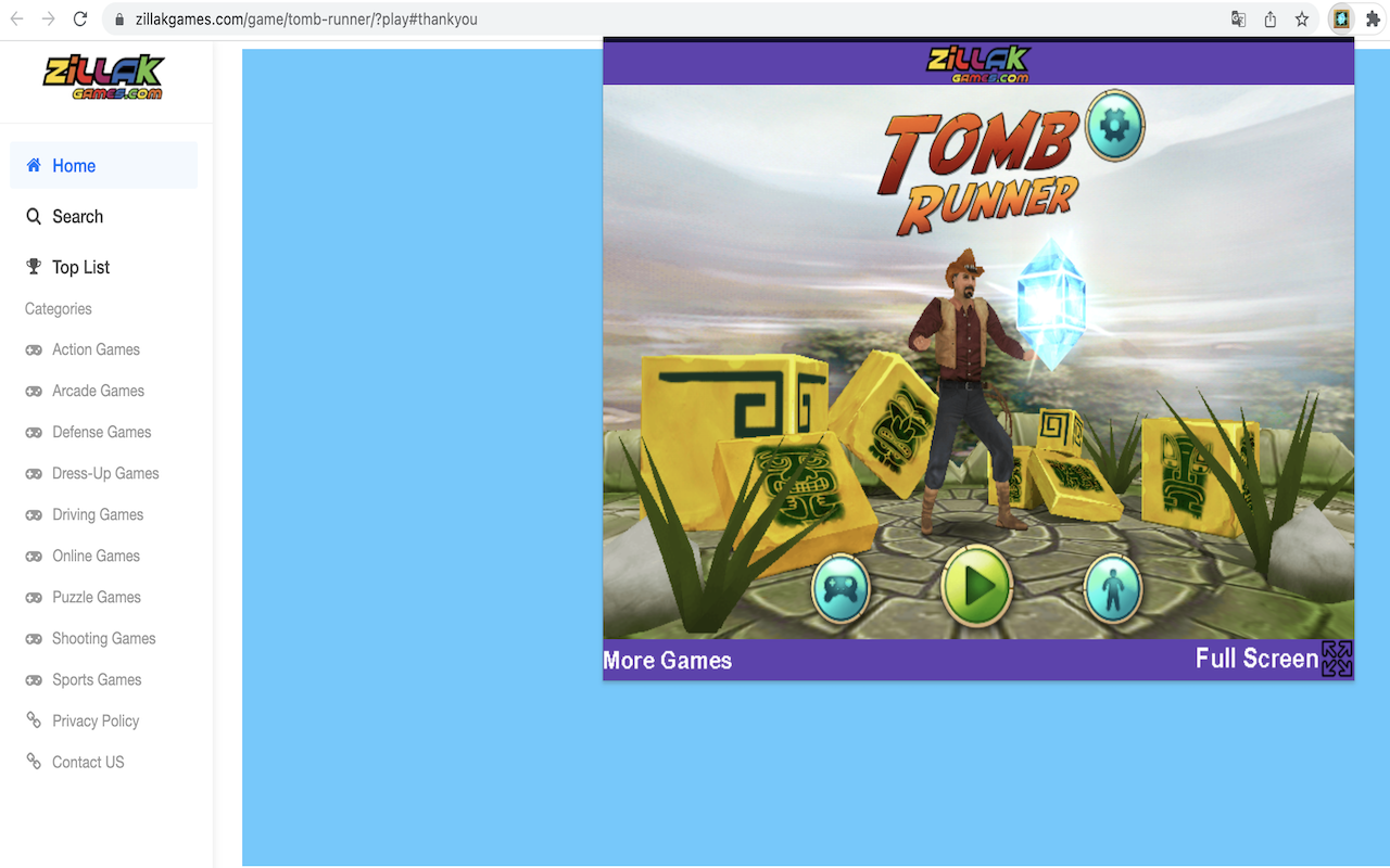 Tomb Runner - Html5 Game Preview image 5