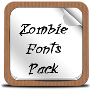 Zombie Fonts Pack  Icon