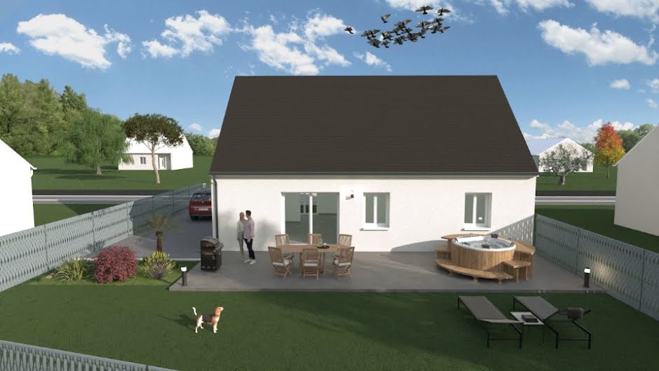 Vente maison neuve 4 pièces 80 m² à Druye (37190), 239 000 €