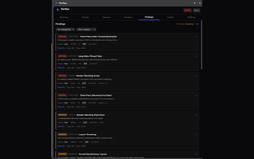 Perflex screenshot 5