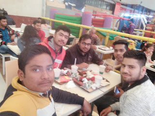 Deepranjan Kushwaha at McDonald's, The Great India Place,  photos