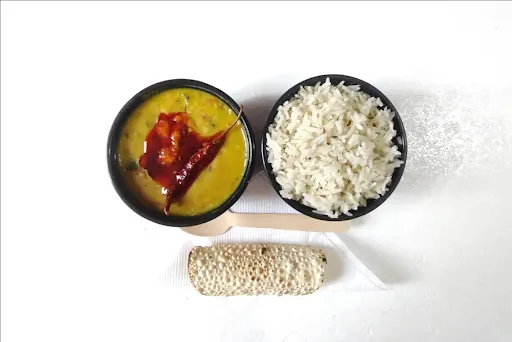 Jeera Rice [250 Ml] With Dal Tadka [250 Ml]