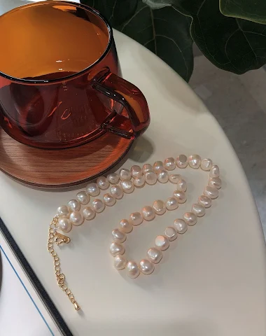 Baroque pearl necklace - 3