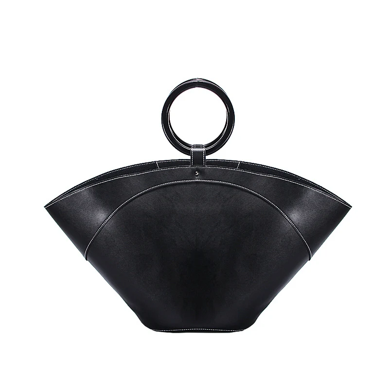 Title 4, Houten Ring Design Tote Handtas met Eenvoudige ...