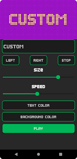 Screenshot LED Neon Board- Scrolling Text