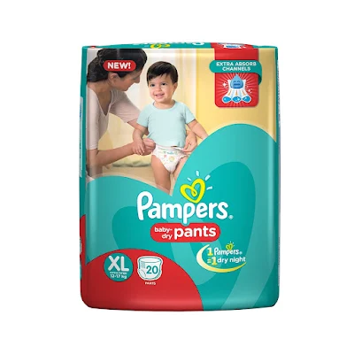 Pampers Xtra Large - 20 Diaper Pants - 20 pcs