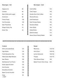 Books N Brew Cafe menu 2