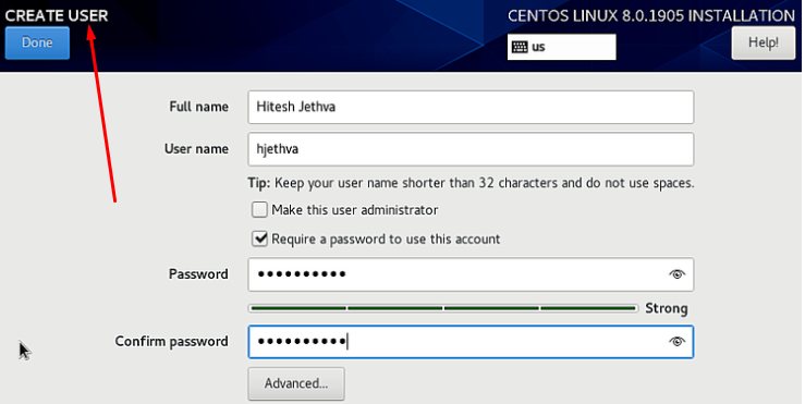 how to install centos 8 desktop & the new features of centos8