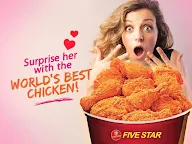 Five Star Chicken menu 1