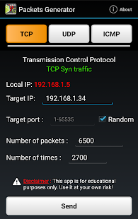 Packets Generator PRO 1.1.2 APK + Mod (Uang yang tidak terbatas) untuk android