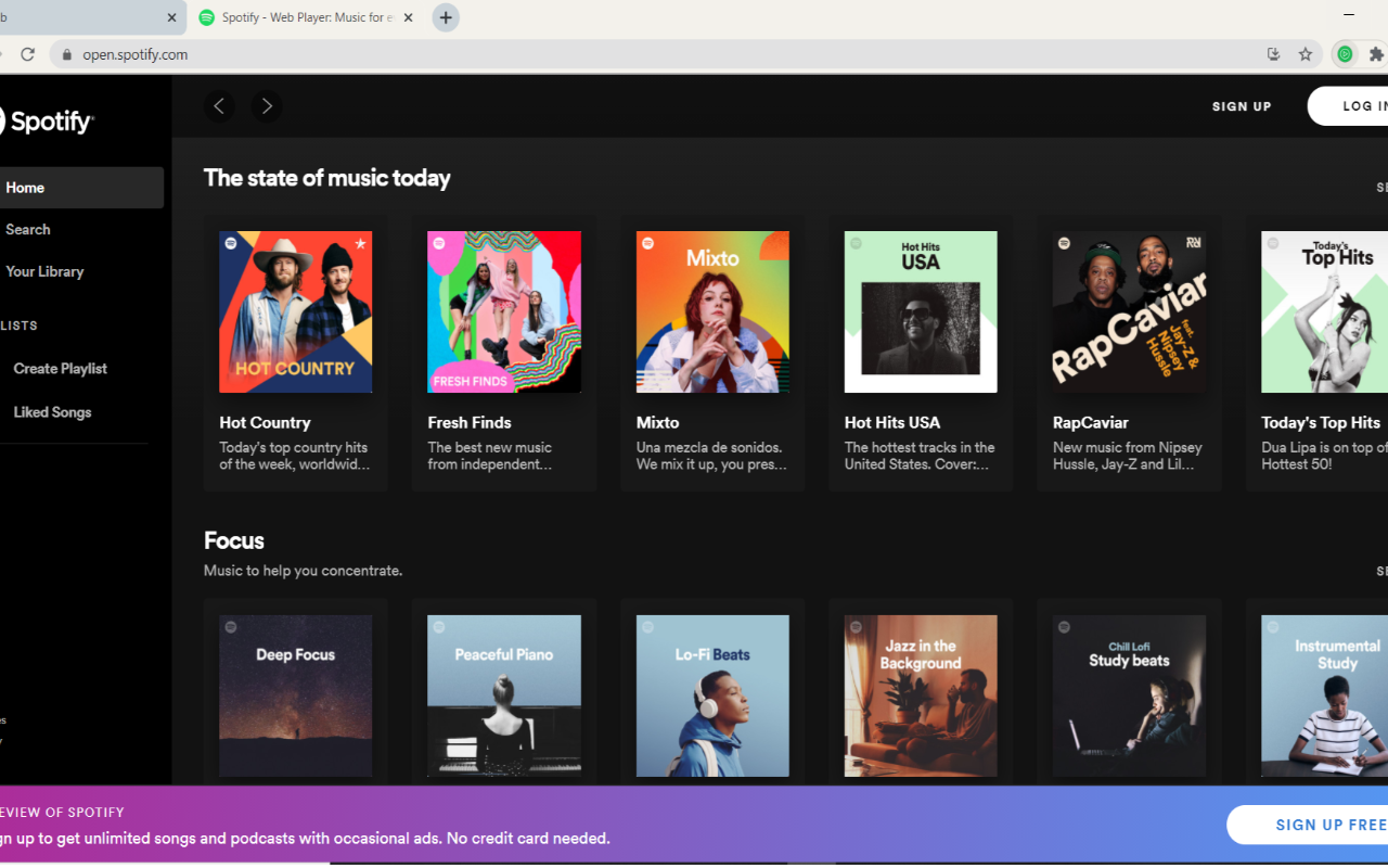 Spotify Bookmark Preview image 3