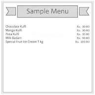 Ahuja Naan & Chaap Corner menu 2