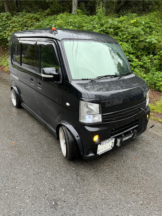 エブリイワゴンの秋雨前線・ウォータースポット嫌い・10月も宜しくお願いしますに関するカスタム事例の投稿画像3枚目