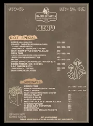 Daddy of Tastes menu 3