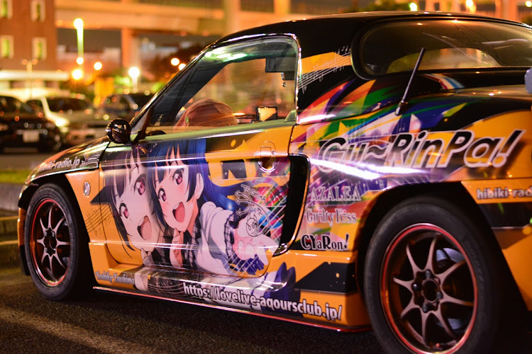 ビートの痛車・大黒PA・ドライブに関するカスタム事例の投稿画像1枚目
