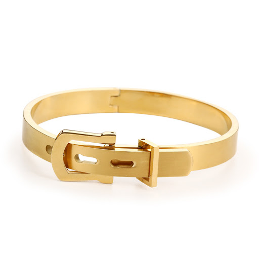 Title 1, Titanium steel belt buckle four-color bracelet set