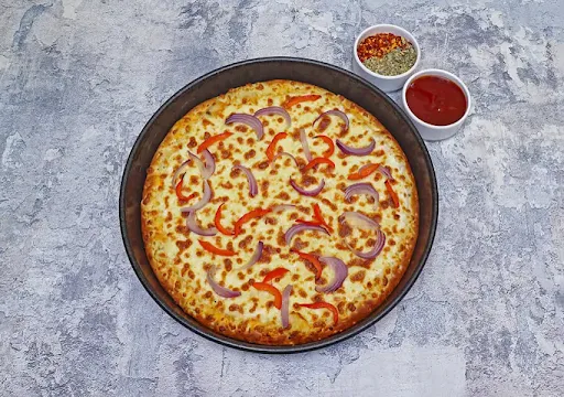 Onion And Capsicum Pizza