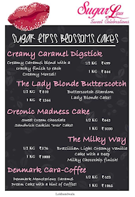 Sugar Lipss menu 1