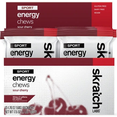 Skratch Labs Sour Cherry - Sport Energy Chew - Individual