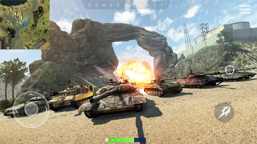 Télécharger Gratuit War of Tanks: PvP Blitz APK MOD (Astuce) screenshots 4