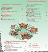 The All American Diner menu 6