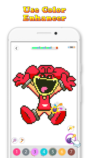 Screenshot Pixel By Number: Art Puzzle