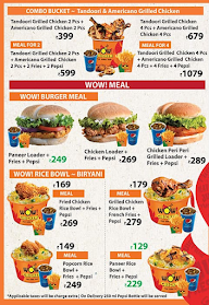 Wow! Chicken By Wow! Momo menu 1