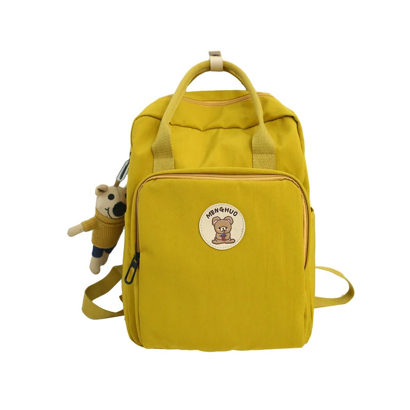 Title 1, Small Fresh Backpack Girl Campus High School Co...