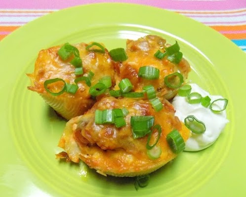 Click Here for Recipe: Jalapeno Popper Chicken Stuffed Shells