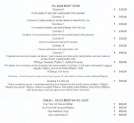 The Tiffanys House menu 5