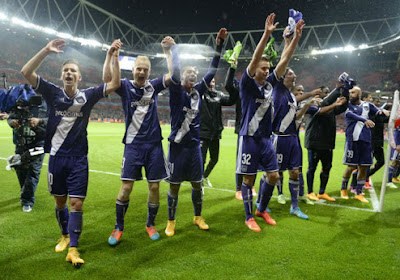 Les Anderlechtois remercient leurs supporters