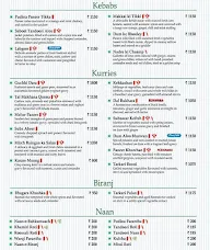 Kebabs & Kurries - ITC Kakatiya menu 2