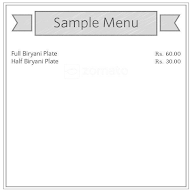 Special Veg Biryani menu 1