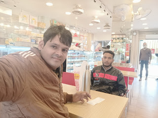 Raj Kumar at Nathu Sweets & Pastry Shop, Okhla Phase 2,  photos