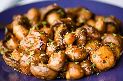 Honey Chilly Mushrooms-Dry